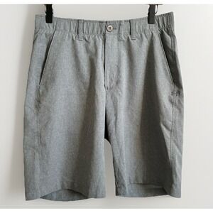 Under Armour Heat Gear Loose Fit Performance Golf Shorts 10 Inch Gray Mens 32